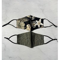 ماسک پارچه ای طرح گل پک دو عددی برند آی ام