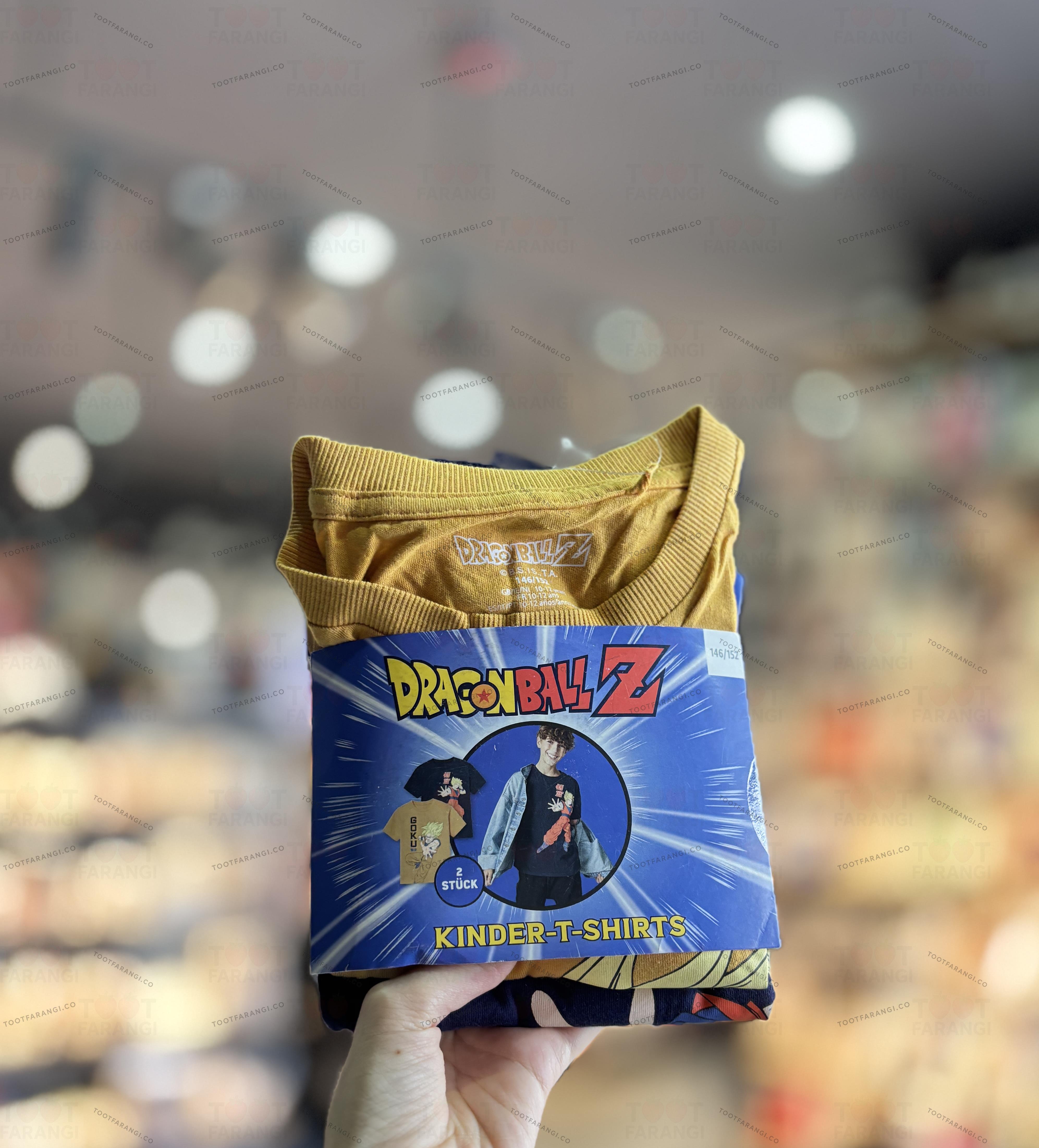 تیشرت DRAGON BALLZ پسرانه پک دو عددی
