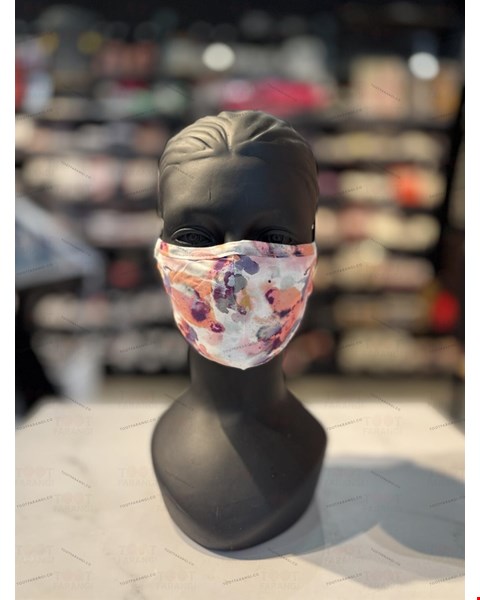 ماسک پارچه ای طرح آبرنگی برند آی ام