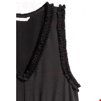پیراهن دامنی زنانه چین دار اورجینال H&M