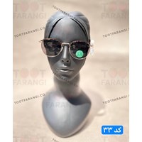 عینک آفتابی پلنگی مربعی