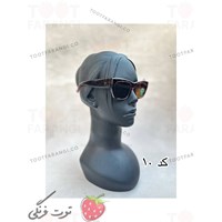 عینک آفتابی پلنگی شیشه دایره 