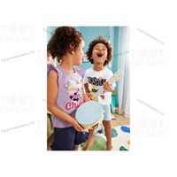 ست بلوز شلوارک دالبوری دخترانه طرح گربه
