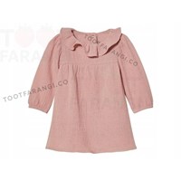 پیراهن یقه چین دار دخترانه برند لوپیلو 