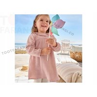پیراهن یقه چین دار دخترانه برند لوپیلو 