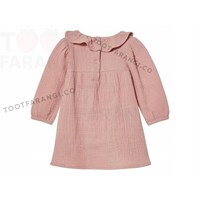 پیراهن یقه چین دار دخترانه برند لوپیلو 