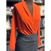 بادی یقه باز بند BOOHOO