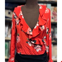 بادی چین دار گلدار برند ZARA