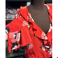 بادی چین دار گلدار برند ZARA
