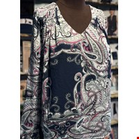 شومیز زنانه طرح دار برند BANANA REPUBLIC