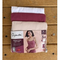  تاپ نخی بند نازک پک سه تایی