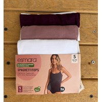  تاپ نخی بند نازک پک سه تایی