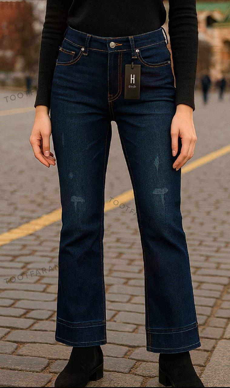  شلوار جین راسته زنانه HUCKE BERLIN