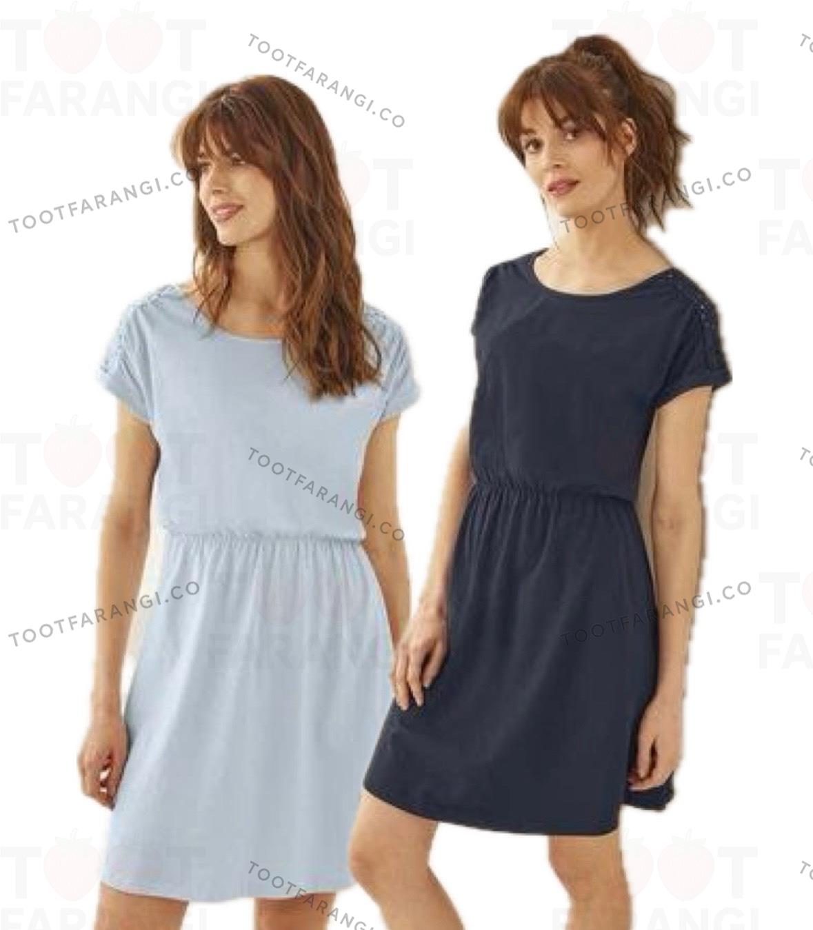 پیراهن کمر کش خامه دوزی