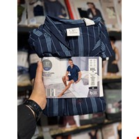 ست پیراهن جلو دکمه و شلوارک مردانه برند UP2 MEN