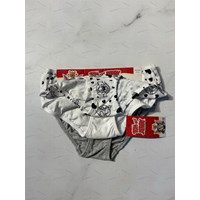 شورت اسلیپ دخترانه طرح کارتونی پک 3 عددی 