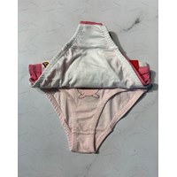 شورت اسلیپ دخترانه طرح کارتونی پک 3 عددی 