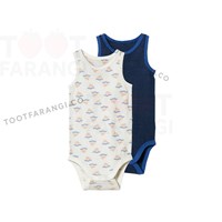سرهمی رکابی نوزادی پک دو عددی