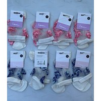 جوراب شیشه ای طرح پروانه