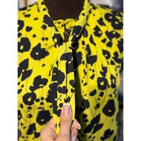 شومیز کرواتی گلدار زنانه
