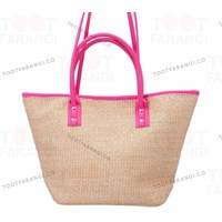 کیف زنانه ساحلی حصیری فلامینگو برند اصل ERIMA