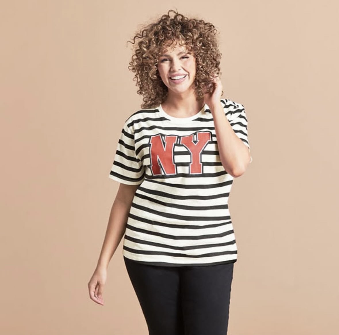 تیشرت راه راه سایز بزرگ