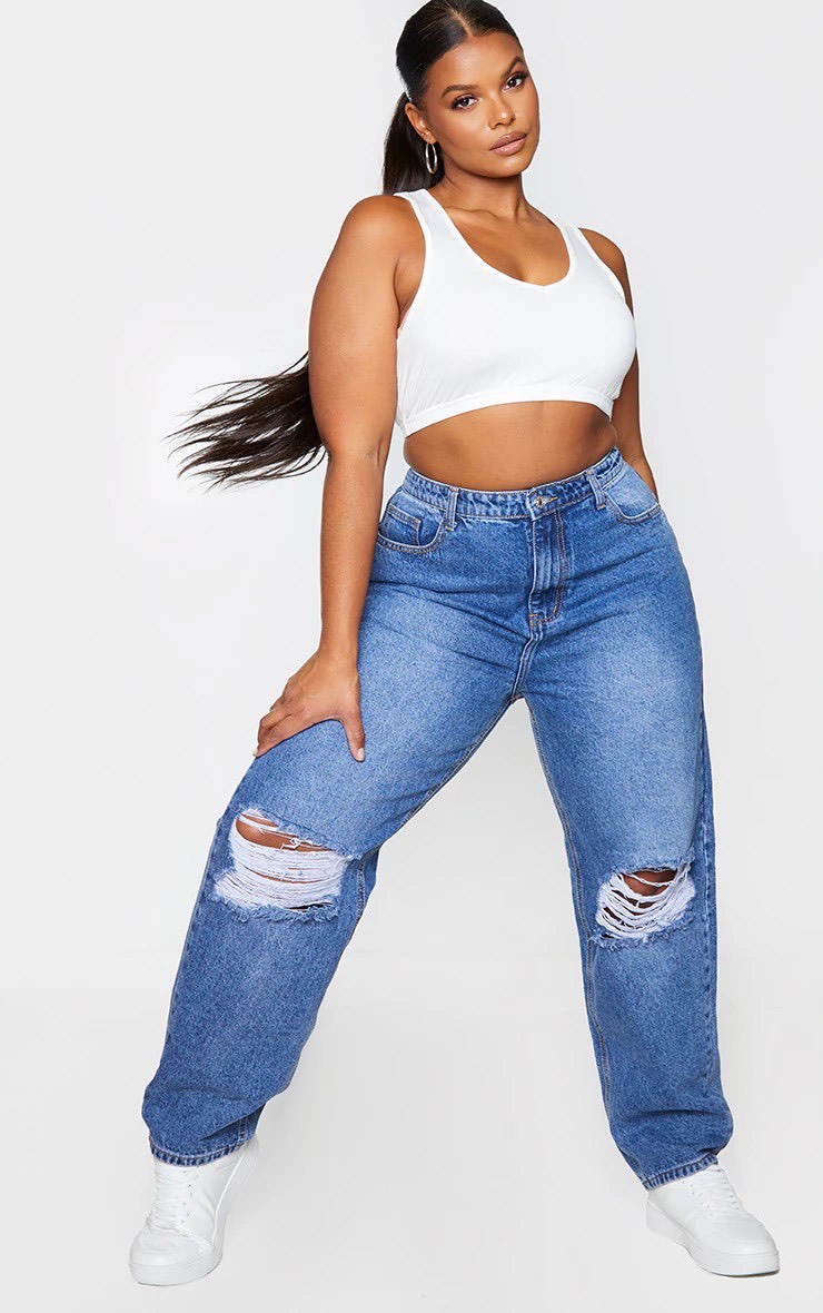 شلوار جین اسپرت زاپدار