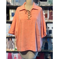 شومیز جلو بندی زنانه برند MACFASHION