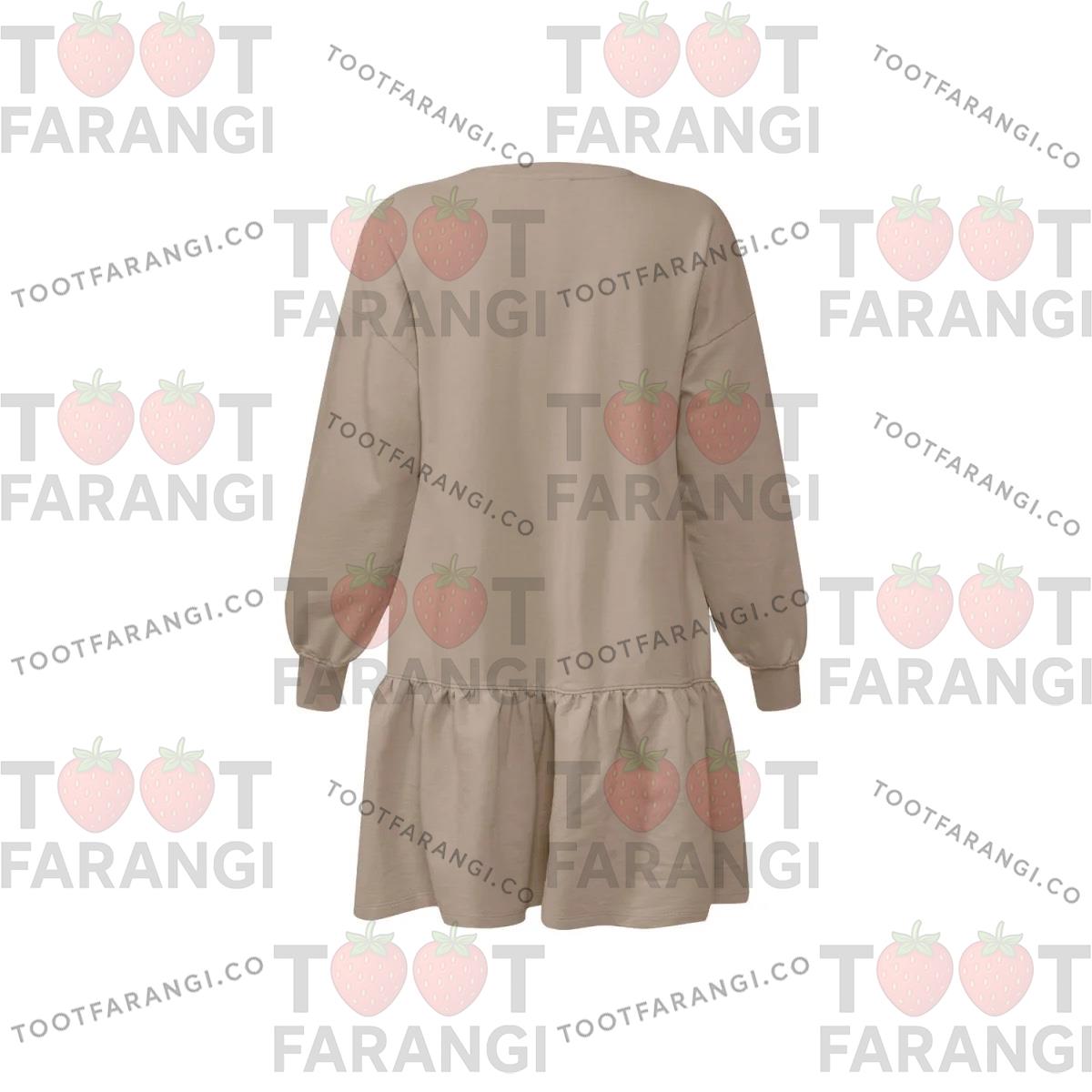 هودی بلند چین دار