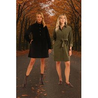 پیراهن مخمل کبریتی