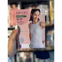 تاپ کاپدار اسمارا با پارچه نخی و سوتین کامل بدون پک
