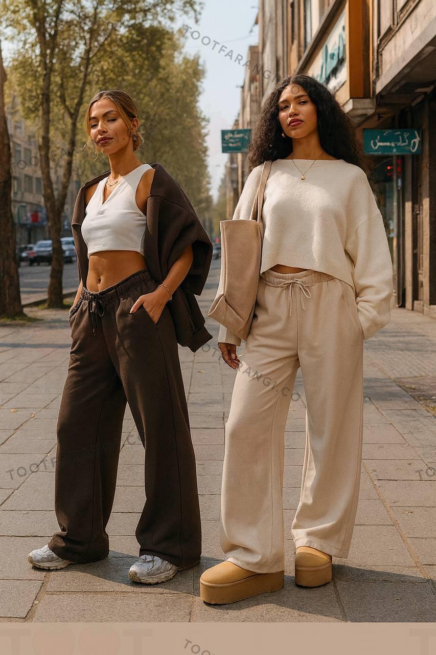 شلوار بگ داخل کرکی