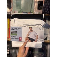 ست تیشرت شلوارک نخی مردانه