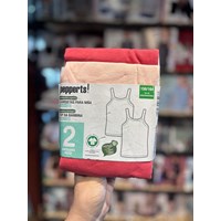 رکابی نخی بچگانه پک دو عددی برند Pepperts