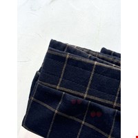 شلوار چهارخانه زنانه سایز بزرگ UP2 Fashion