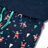 ست لباس خواب مردانه نخی UP2 Fashion Men