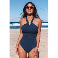مایو یکسره پفکی زنانه برند CUPSHE