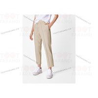 شلوار راسته خط دار زنانه