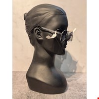 عینک آفتابی گرد فریم نقره ای beeline GmbH
