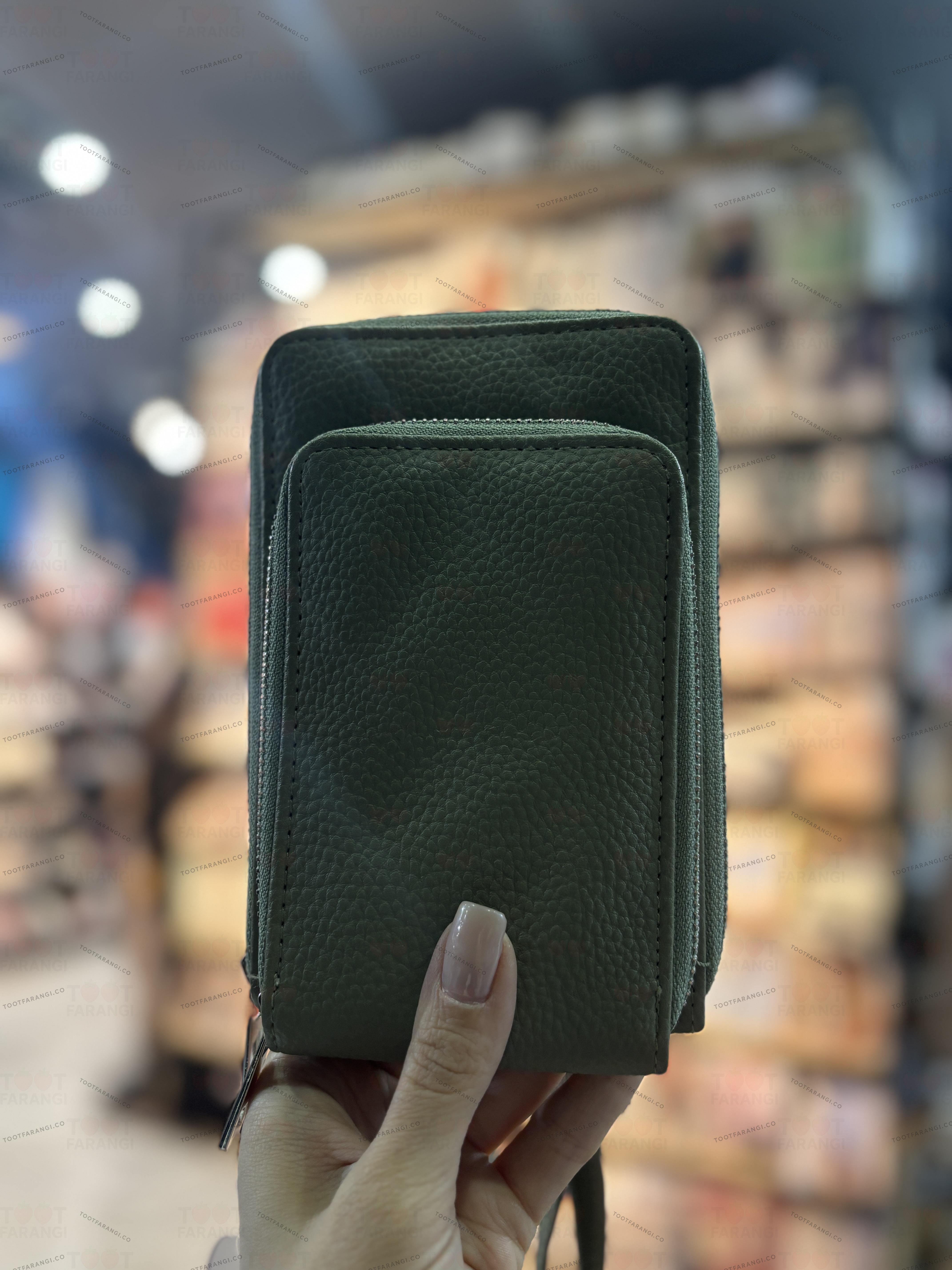 کیف گوشی سبز