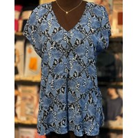 بلوز زنانه طرح پوست ماری JOE FRESH