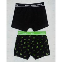 شورت باکسر پسرانه پک دو عددی برند HAPPY SHORTS