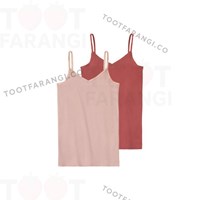 تاپ بندی دخترانه کبریتی پک دو عددی ریب برند اصل pebberts