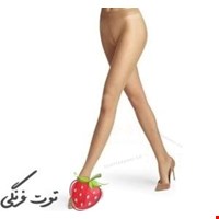 جوراب شلواری ساده کرم اسمارا