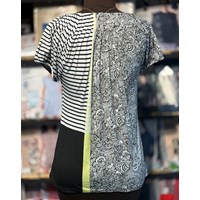 بلوز یقه کشی پهن برند STYLE