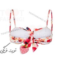 اسمارا مایو دوتیکه طرح‌دار با بند قابل تنظیم