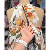 تاپ گردنی طرح دار LOVE