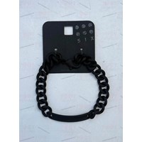 دستبند زنجیری پلاک دار برند SIX