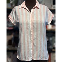 بلوز راه راه صورتی برند OLD NAVY
