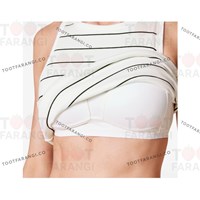 تاپ کاپدار اسمارا با پارچه نخی و سوتین کامل بدون پک